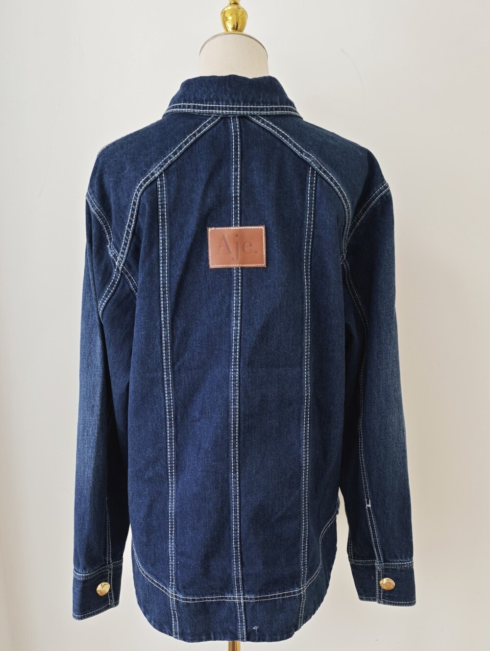 AJE Rylee Denim Shirt - Picture 11 of 14